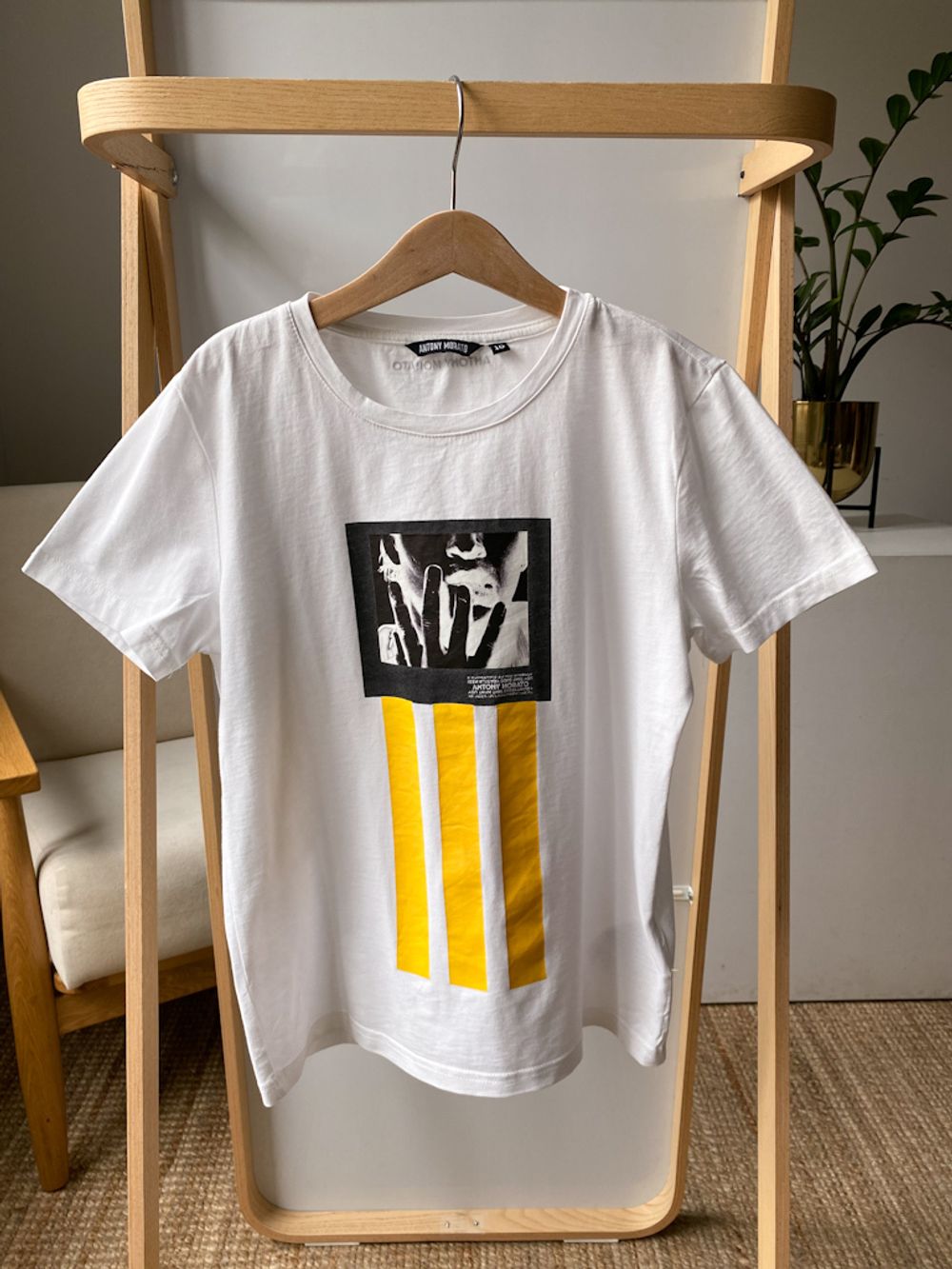 Новая хлопковая футболка Antony Morato, 140