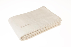 Элитная простыня для укрывания Simple экрю от Luxberry фото