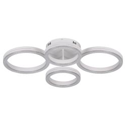 Светильник потолочный светодиодный Rivoli Juniper 6187-702 LED 75 Вт 3000-6000К белый с пультом | Rivoli