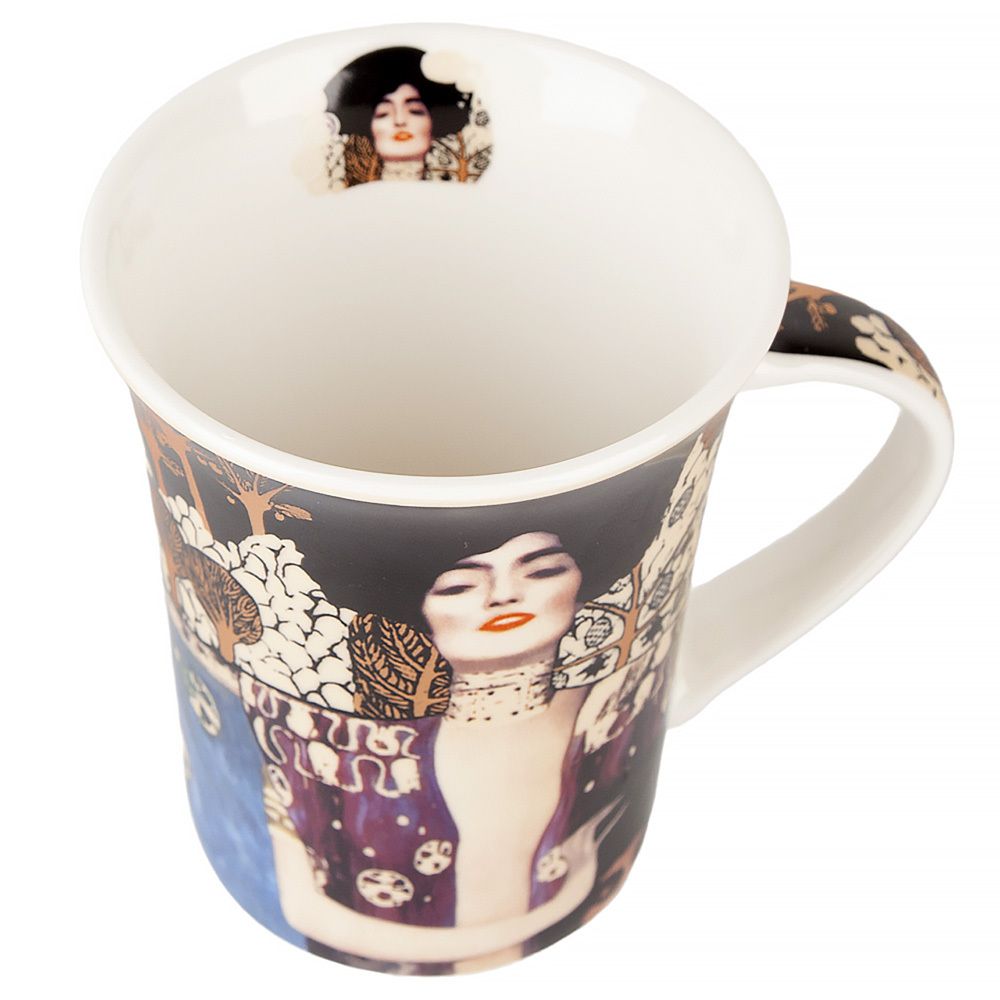 Кружка фарфоровая "Klimt" v= 320 мл (подарочная упаковка)