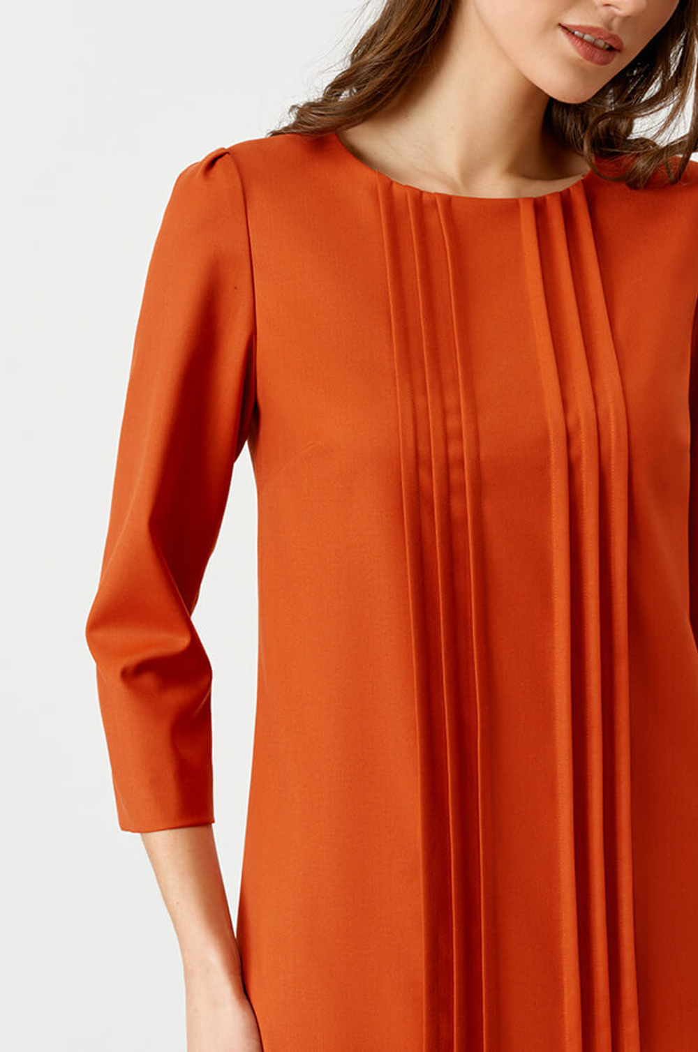 51436 Платье женское (терракотовый)