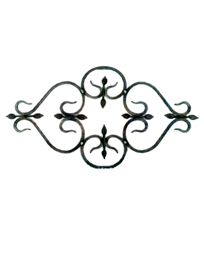 Декоративная панель из стали 405*745 мм, р-р материала Квадрат 10 мм, вес 3,15 кг