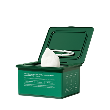 Набор тканевых масок из 30шт - Anua Heartleaf Double Soothing Mask