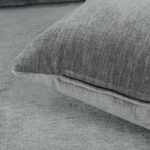 Угловой диван Mia левосторонний 320 см, темно-серый