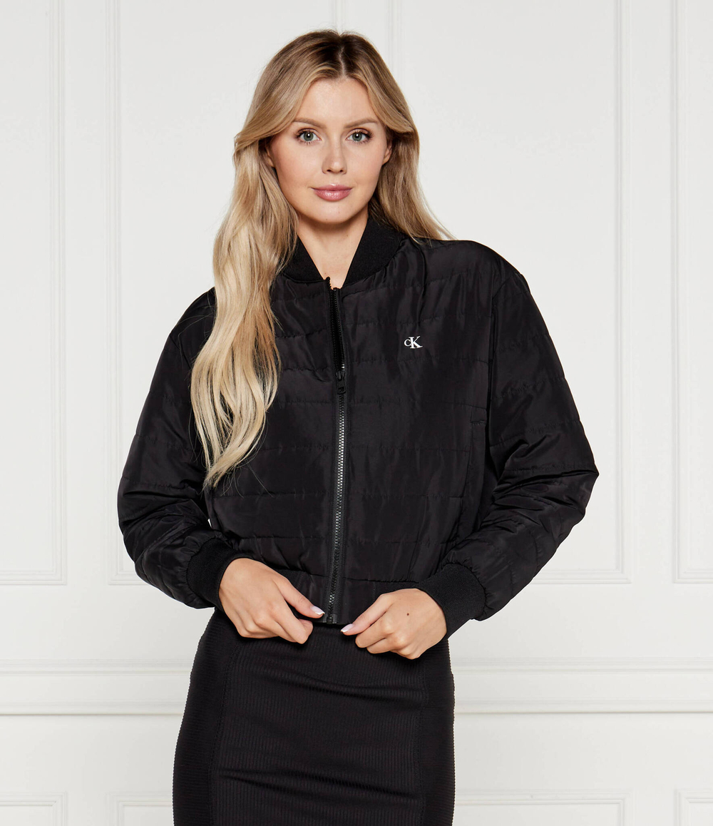 Куртка бомбер CALVIN KLEIN JEANS - черный(J20J223871)