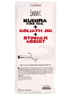 Твистер LJ 3D BBS Series KUBIRA FIRE TAIL 7,0in (17,50)/PG37 1шт.