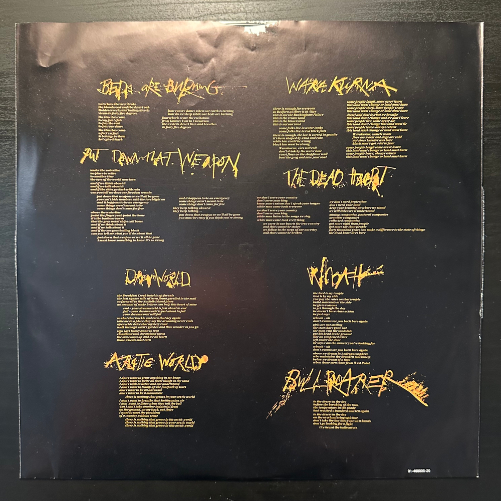 Midnight Oil - Diesel And Dust (Голландия 1987г.)