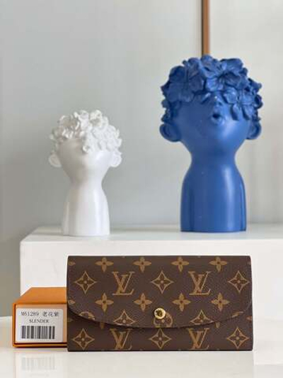 Louis Vuitton Wallet Monogram/ Burgundy