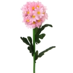 Светильник на солн.батарее (фигура на спице с подсветкой) «Гортензия» 73 см, Розовый (свечение тепл.белый)