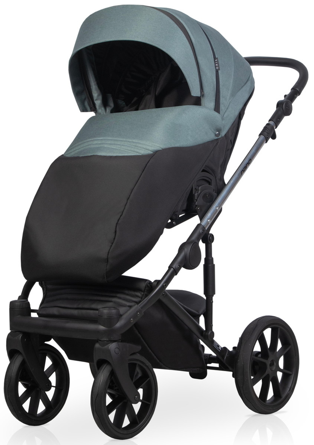Детская коляска Riko Nano Thermo 2 в 1 14 Dark sage (темно-зеленый)