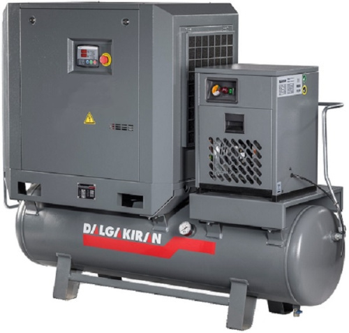 Винтовой компрессор Dalgakiran F 4-7-250 D (с осушителем)