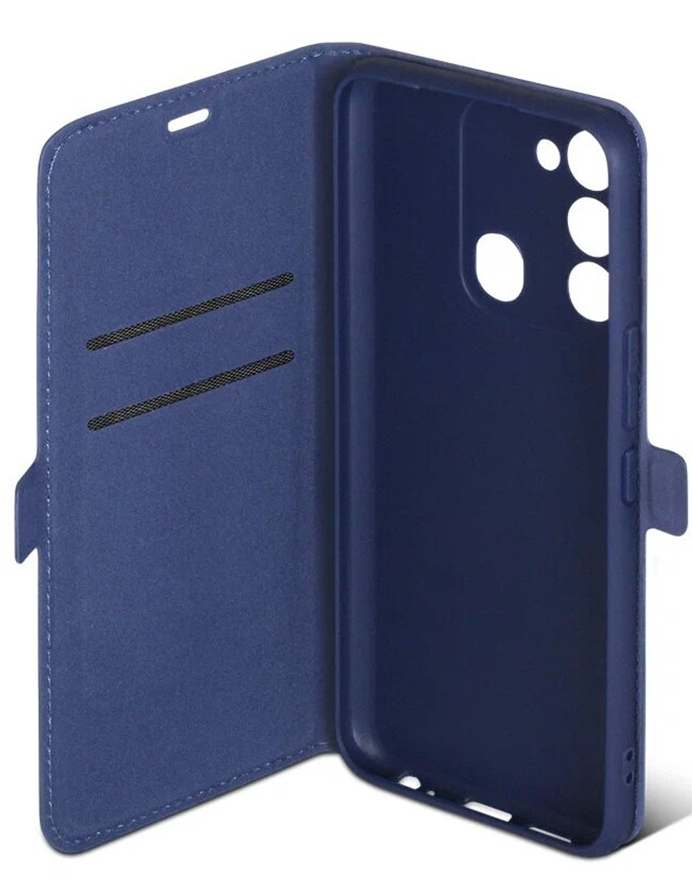 Чехол с флипом для Tecno Spark Go 2022/8C  blue DF