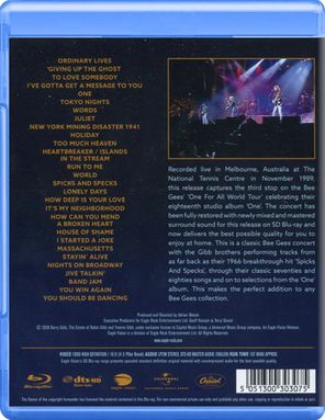 Bee Gees / One For All Tour - Live In Australia 1989 (Blu-ray)