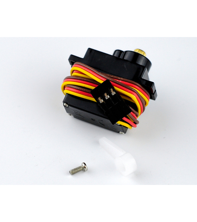 Сервомашинка 9g для планера Top RC Lightning V2 (закрылки), провод 400мм