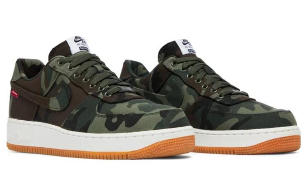Кроссовки Supreme X Nike Air Force 1 Nyc Camouflage