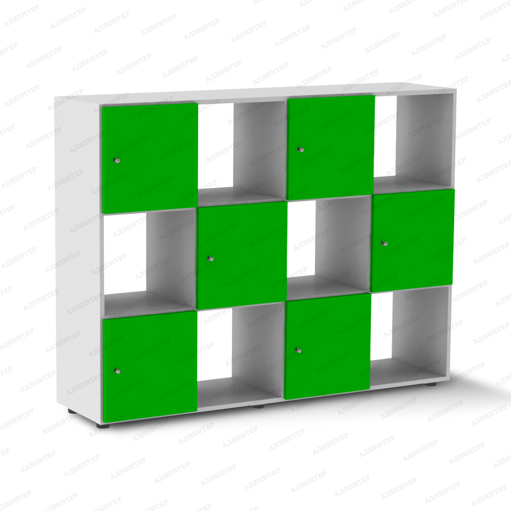 белый/зелёный двусторонний