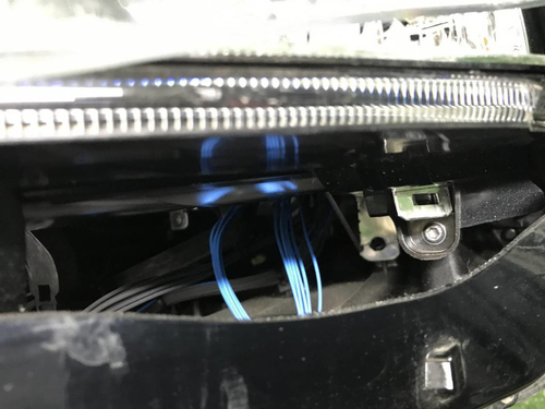 Битая Фара левая Skoda Octavia A8 (2019-2024) LED