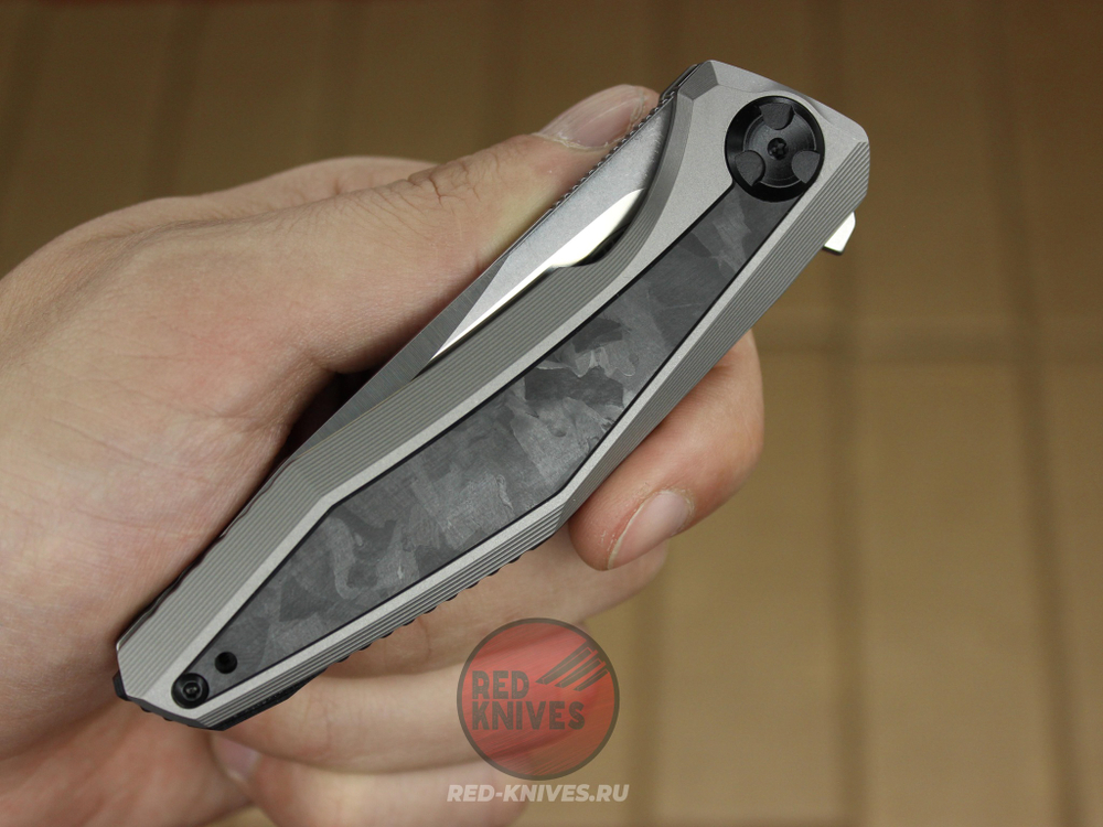 Нож Zero Tolerance 0470 А+++ - рукоять титан + карбон 470