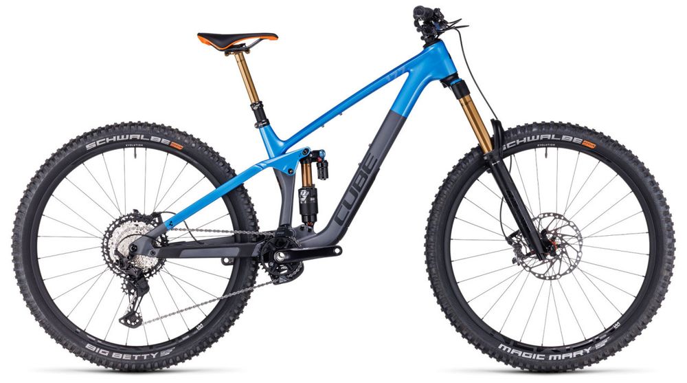 Двухподвесный велосипед Cube Stereo One77 C:68X SLX 29 (2024)