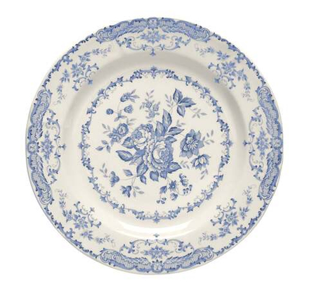 Тарелка десертная Bitossi Home Blue Rose (20.7 см)