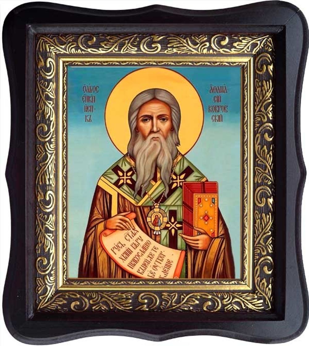 Афанасий (Сахаров) епископ Ковровский, святитель. Икона на холсте.