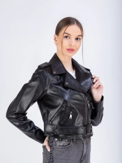 Косуха женская натуральная куртка кожаная Турция