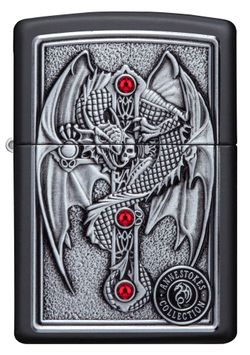 Зажигалка Zippo Winged Dragon Cross (49755) 1