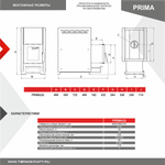 Печь-каменка конвекционная PRIMA 16(Прима 16)