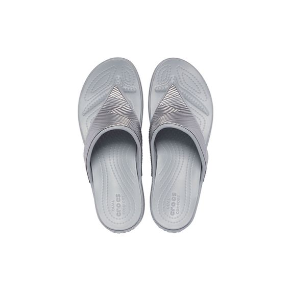 Crocs Monterey Metallic 'Silver Gray'