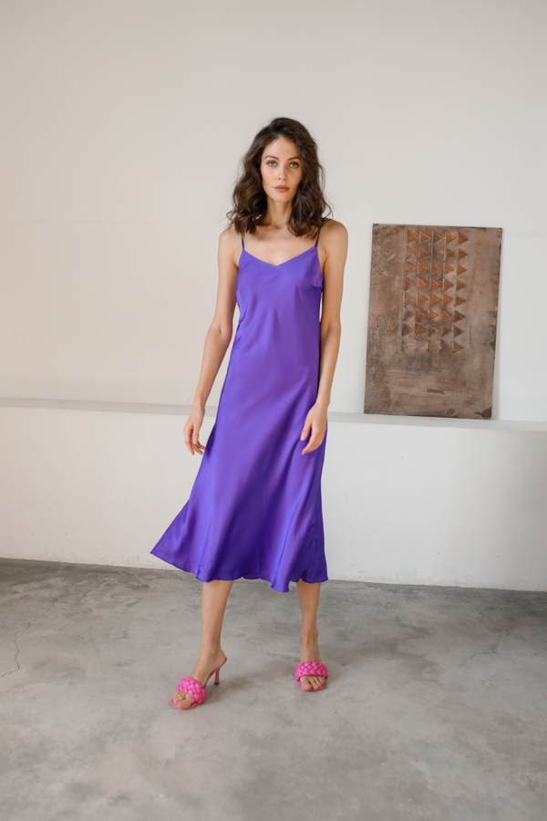 Комбинация двусторонняя фиолетово-оранжевая