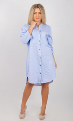 Халат-Рубашка кулирка М252