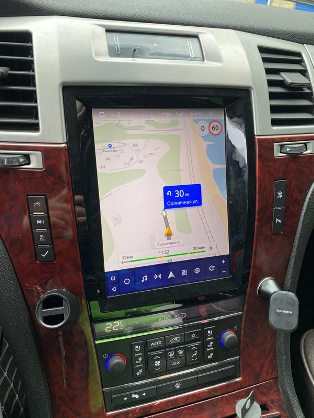 Магнитола для Cadillac Escalade 3 2006-2014 GMT900 (поддержка Bose) - Teyes TPRO 2 экран 9.7" в стиле "Тесла" на Android 10, ТОП процессор, 4G SIM-слот