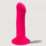 Фаллоимитатор с вибрацией Adrien Lastic Hitsens 2 (17,2×4 см) розовый