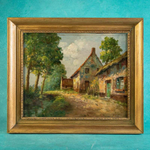 Винтажная картина «Летний день»