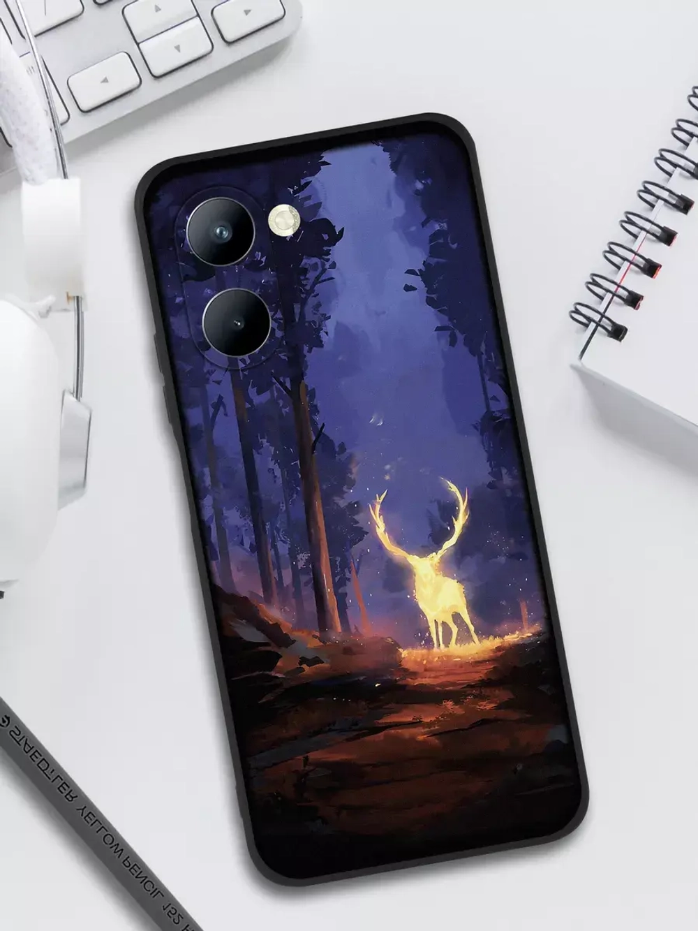 Чехол на Realme С33 с принтом