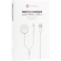 USB дата-кабель COTEetCI 2in1 Charging cable iPhone &amp; Watch (CS5170-WH) 1м Белый