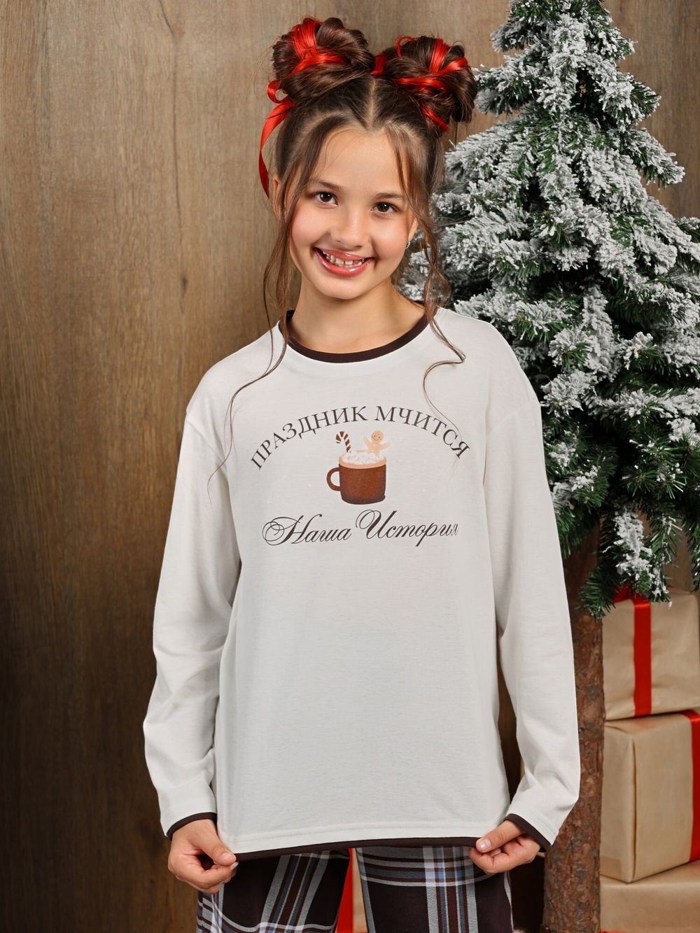 Костюм для девочки Твикс-1 Виотекс МОЛОЧНЫЙ