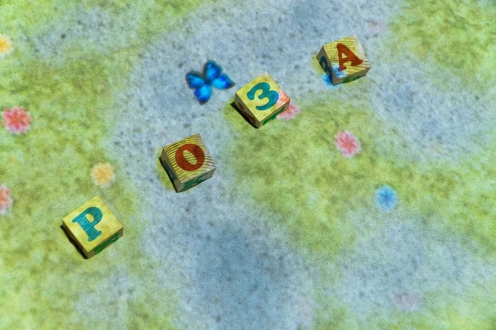 Интерактивная песочница Полянка