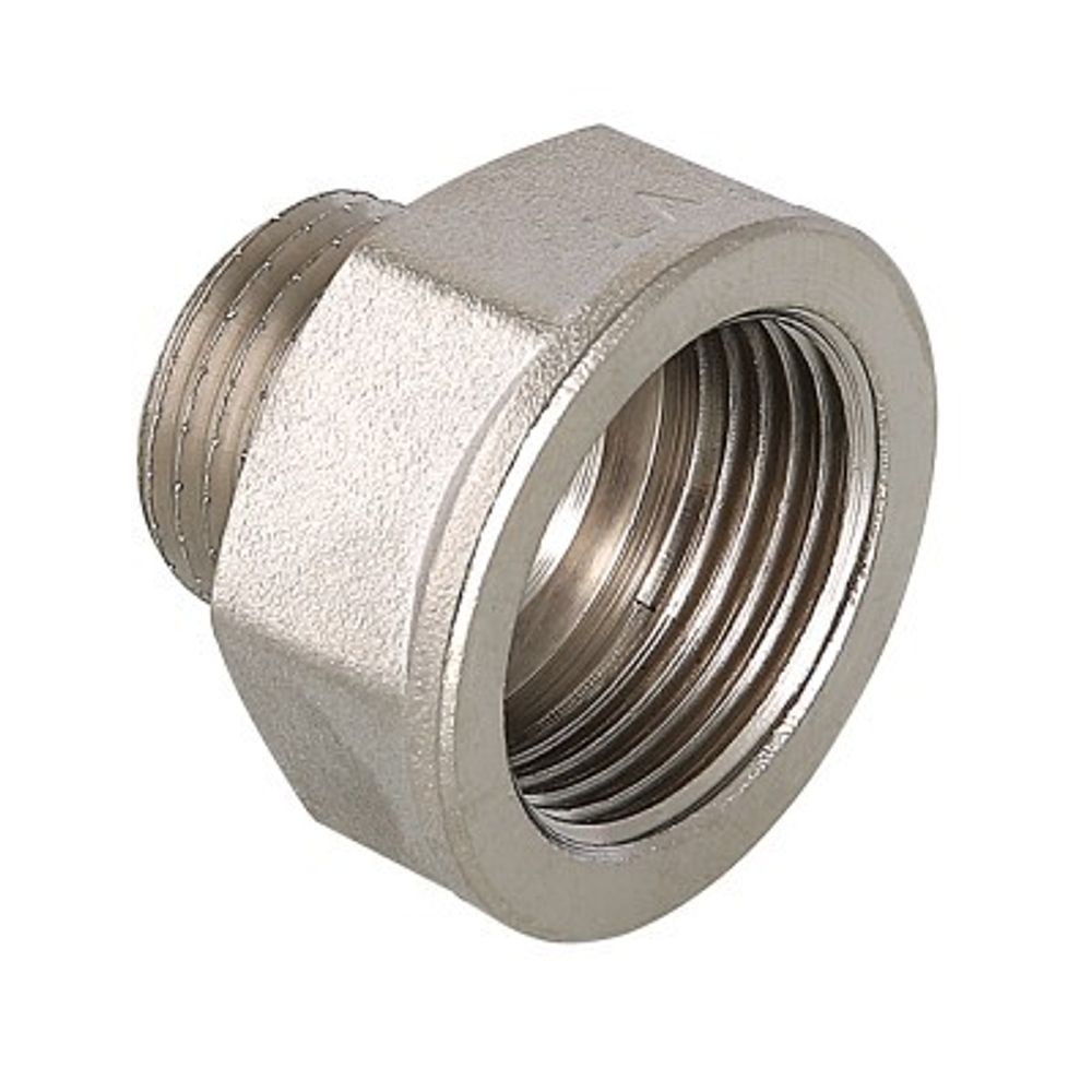Переходник никелированный Valtec 1* x 3/4*