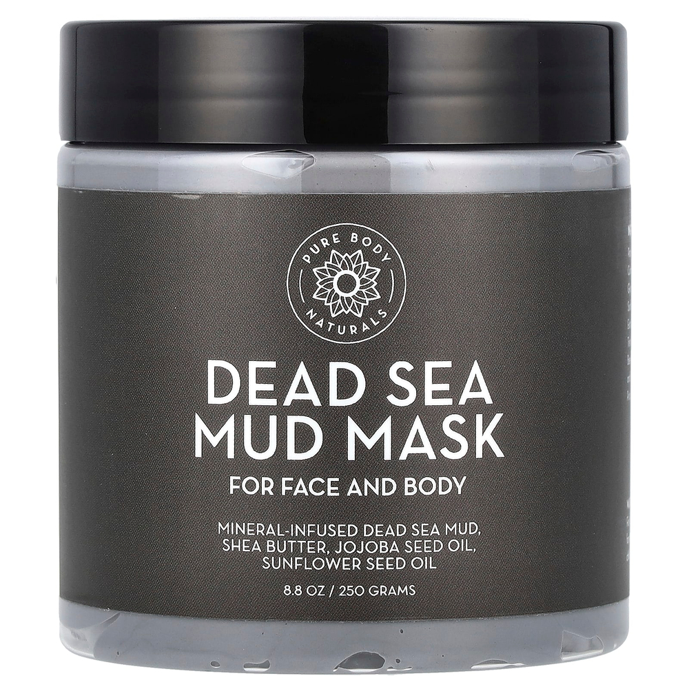 Pure Body Naturals, Маска из грязи Мертвого моря, 250 г (8,8 унции)