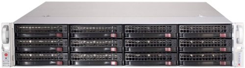 Сервер Supermicro SuperStorage 5029P-E1CTR12L без процессора/без ОЗУ/без накопителей/количество отсеков 3.5" hot swap: 12/2 x 800 Вт
