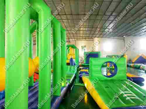 Коммерческий аквапарк «Морское увлечение» 80×29×4,5 м