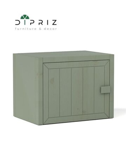 Антресоль Карлос 2 двери из сосны, эвкалипт