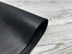 Милениум цв. Черный / Millenium Lux Nero-2, толщ. 1,5-1,7 мм, натуральная кожа