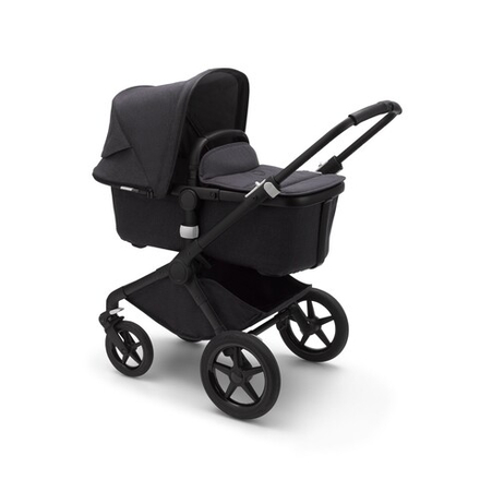 Коляска 2 в 1 Bugaboo Fox 2 Mineral Complete Black/Washed Black, черный/черный