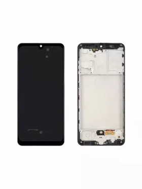 Дисплей для Samsung A315F (A31) модуль Черный - (OLED)