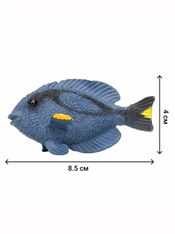 Игрушки фигурки в наборе морские животные (акула, рыба-хирург, рыба групер и др)