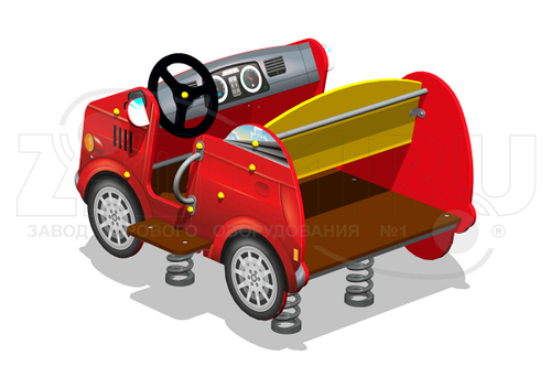 Качалка на пружине «Кабриолет У1»
