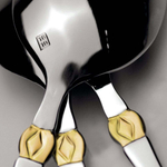 Набор столовых приборов Aura gold, 24 пр