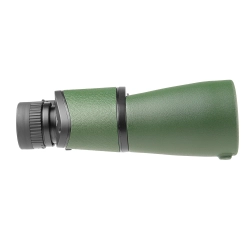 Бинокль Veber TITAN 20x50WP - боковой вид с зеленым корпусом